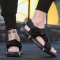 summer men's sandals new trendy sandals fashion outdoor tide drags wading sandals men's slippers sandals. 