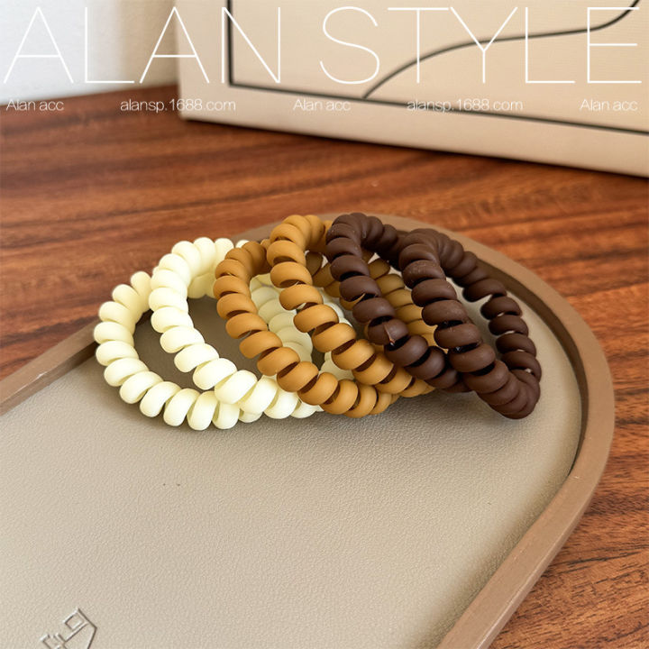 Simple%20and%20durable%206%20Root%20Frosted%20Phone%20Line%20Hair%20Ring%20High%20Elastic%20Rubber%20Band%20Female%20Hair-Binding%20Ponytail%20Hair%20String%20Elegant%20Hair%20Accessories%20-%20Image%208