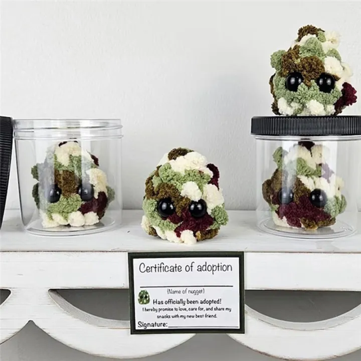 Adopt%20A%20Plushie,%20Adopt%20A%20Plush%20with%20Bowl%20and%20Encouragement%20Cards,%20Handmade%20Plush%20Stuffed%20Toys,%20Easy%20Install%20Easy%20to%20Use%20B%20-%20Image%203