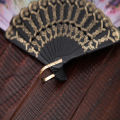 Folding Fan 1PC Lace Hand Held Folding Fan Dance Party Wedding Decor Fan Chinese Hand Fan. 