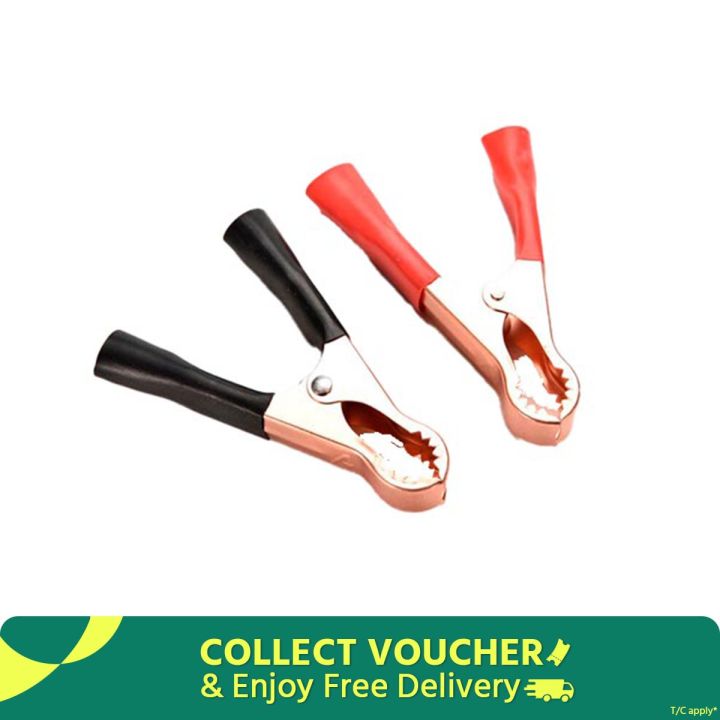 Battery Clip Inch for 12V 10A-70A Battery - 1 Set - Reliable and Sturdy Clips to Securely Hold and Connect Your Batteries - Ideal for DIY Projects