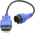 38Pin Cable OBD2 Diagnostic Tool Adapter Connector Diagnostic Trucks Interface Scanner Cable OBDII 16PIN Compatible With Benz IVECO.