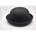 Black Synthetic Dhoom 3 Bowler Felt Round Hat For Men. 