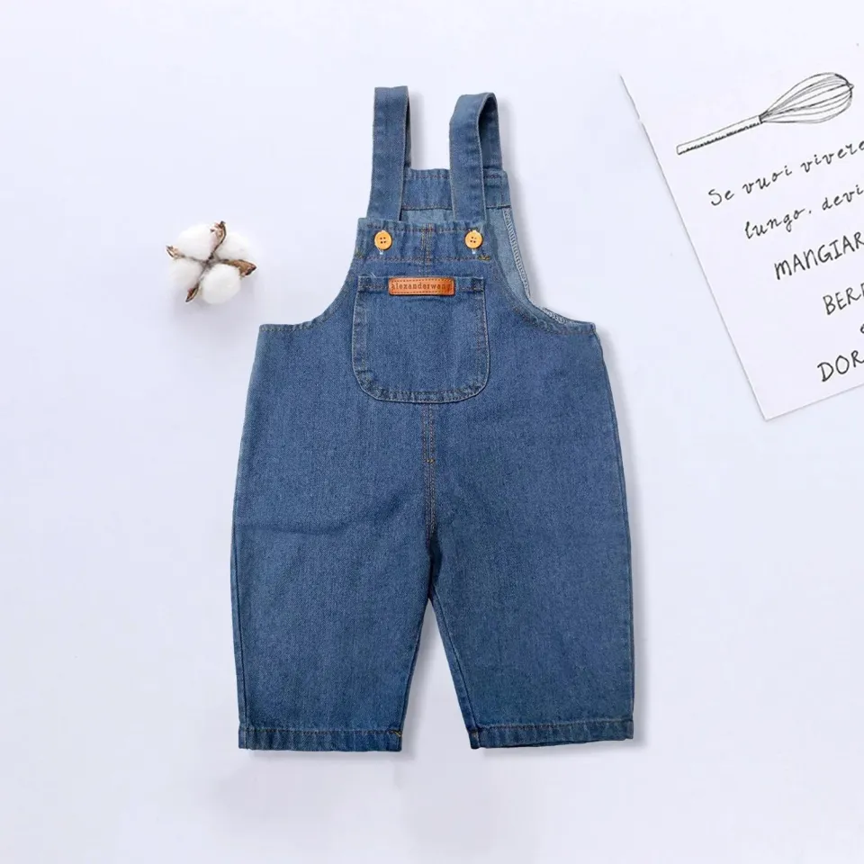 Denim Dungarees Jean Overalls For Boys Overalls Boys Toddler Baby