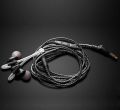QKZ DM10 (Original) Zinc Alloy Metal Earphone - Black.