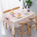 Home dining room Nordic table cloth waterproof and oilproof non-wash, pvc tablecloth, desk ins student coffee table, table mat cloth. 