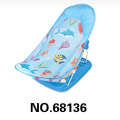 Foldable chair, baby net pocket, lying support, non slip frame, newborn shower.