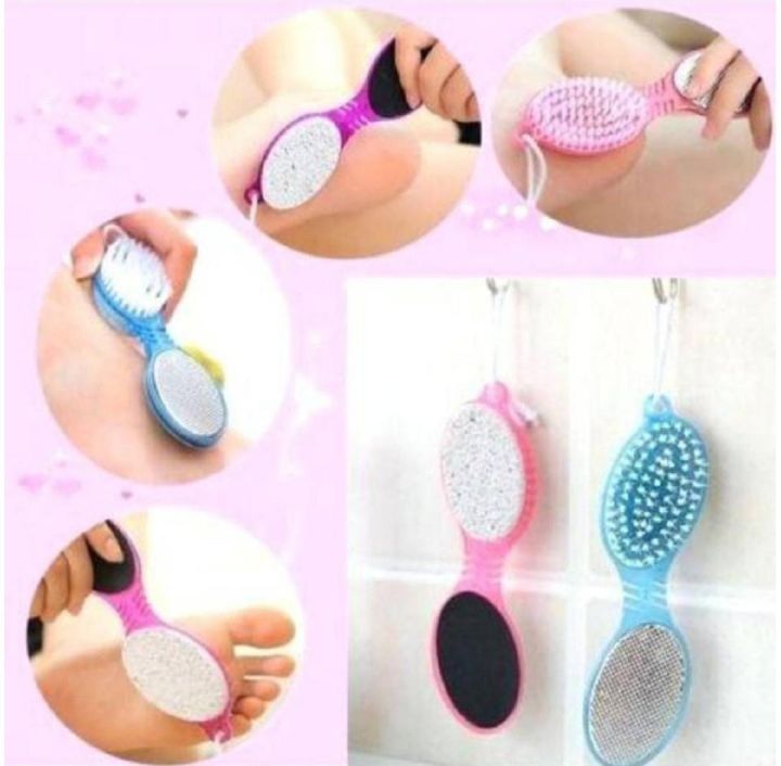 4 in 1 Foot Pedicure Brush with Pumice Stone