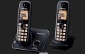 Panasonic KX-TG3712 Cordless Phone with 2 Handsets. 