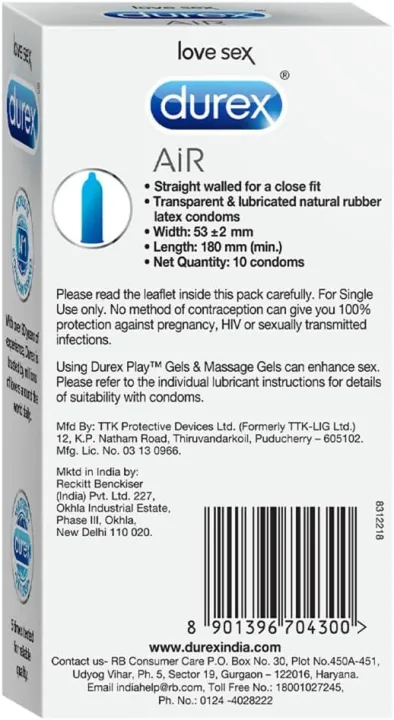 Durex%20Air%20Ultra%20Thin%20Condom%20for%20Men%2010pcs%20Pack%20%7C%20India%20-%20Image%202