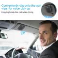 WS101 Bluetooth Car Speaker Wireless Handsfree Auto Phone Connection Sunproof Kit with Mic Clip Design Car Safe Driving Talking. 