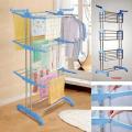 3 স্তর ভাঁজ করা কাপড়ের তাক - cloth rack. 
