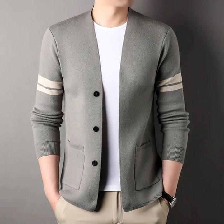 Knitted%20cardigan%20men's%20thin%202023%20spring%20and%20autumn%20season%20new%20casual%20middle-aged%20and%20young%20shawl%20sweater,%20outer%20wearing%20sweater%20-%20Image%205