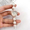 New Japanese and Korean Style in Women's Special-Interest Design Elegant Pearl Watch Creative Drawstring Student's Watch Personalized Bracelet Watch. 