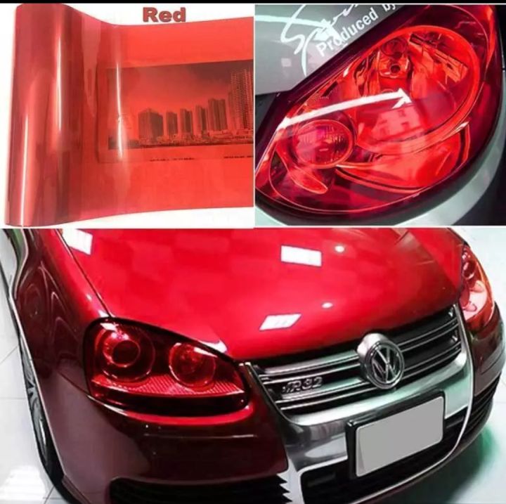 30x60cm%20Car%20headlight%20film%20transparent%20Red%20vinyl%20Self%20Adhesive%20Car%20vinyl%20Light%20Sticker%20Smoke%20FogLight%20Headlight%20Tint%20Film%20For%20Car%20Wrap%20-%20Image%203