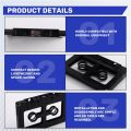 Audio Cassette Shell Case Open Design for DIY Reel to Reel Tape Storage Plastic Shell.