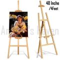 Art Canvas Stand, Wooden Easel  8/10/12/ 18 / 24/ 36/ 48 Inches for Canvas, Board holding & Event Decoration. 