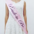 Bride To Be Sash – Elegant Accessory for Bridal Shower, Wedding & Bachelorette Celebration (Pack of 1 Pc).
