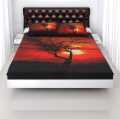 Digital Home tex Luxury Panel Fashionable Bed Sheet for Home Decoration from Clothika.