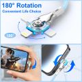 sung12 11 14 13 Phone for A80 degree rotation fast charging 1 cable USB A to L data type C braided cable pple i huawei Sam. 