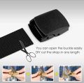 Canvas Hot Tactical Casual Belts Men's Fashion Wild Korean Thicken Long Cloth Belts Male Knitted Waistband Ceintures Polyester. 