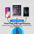 3a Usb Wall Charger Digital Display Quick Charging 3.0 Power Adapter Compatible For Iphone 13 12 Pro Max. 