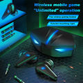 Gaming Headsets Low Latency TWS Bluetooth Earphone With Microphone Bass Audio Sound Positioning Wireless Headphones Simple Fidelity design. 