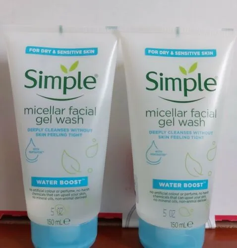 Simple%20Water%20Boost%20Micellar%20Facial%20Gel%20Wash%20150mL%20By%20NS%20Glamour%20Mart%20-%20Image%202
