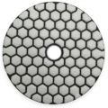 Durable 6 Pcs 4 Inch /100 Mm Grit 50 Diamond Dry Polishing Pad Granite Marble Flexible Resin Sanding Disc Ceramic Stone Polisher Disc.