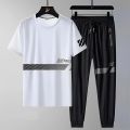 Explore the Exclusive Collection T-Shirt and Full Pant Set For Men - Trouser and T-Shirt Set - Perfect Casual Wear Suitable for All Seasons - Offering Comfort and Style in Every Outfit.