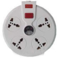 Aptech AP-146 2 Meter 3 Pin 4 Port Power Strip / Multiplug. 