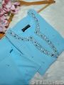 Readymade Comfortable Silk With Stone Work Two Piece For Women.