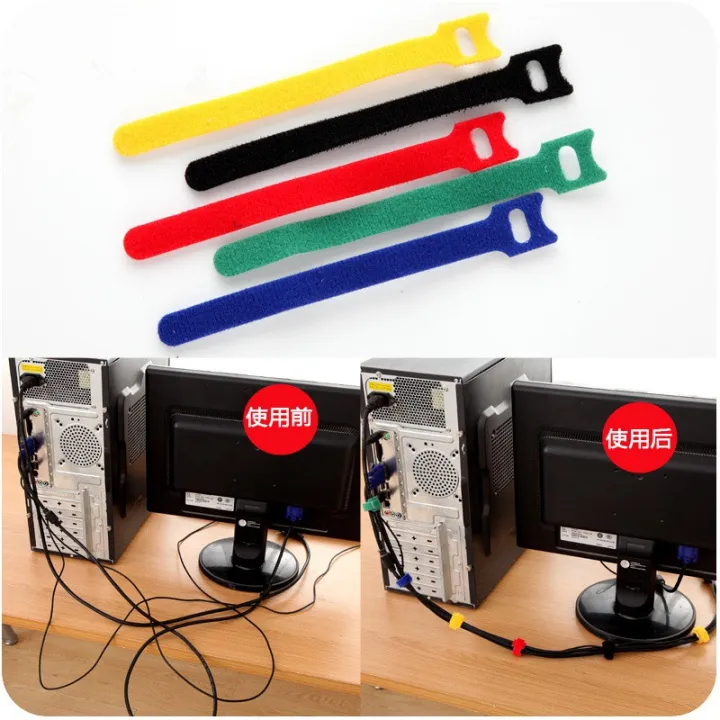 Velcro%20Cable%20Ties%20Nylon%20Reusable%20Computer%20Data%20Charger%20Organizer%20Tie%20Self%20Adhesive%20Storage%20Wire%20Tape%20-%20Image%204