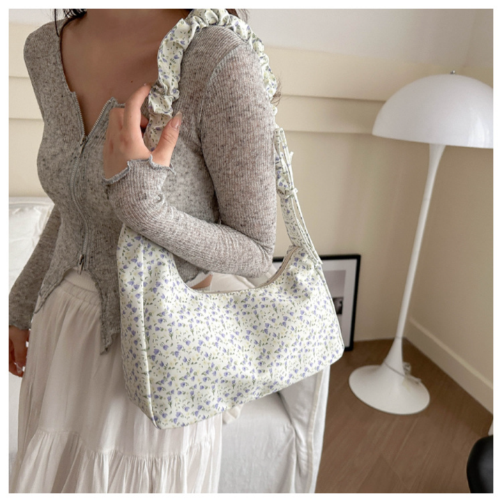 Versatile Shoulder Bag Elegant Small Single Shoulder Underarm Bag High Appearance 2024 Design Crossbody Bag for Women'S Casual