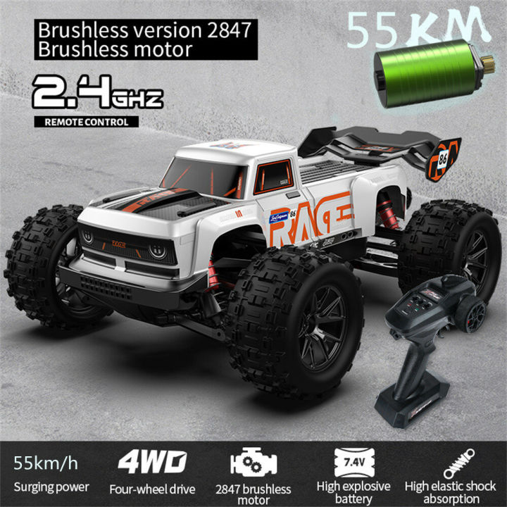 SMRC S910 1/16 2.4G 4WD RC Car Brushless/Brushed High Speed 35km/h 55km ...