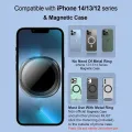 For Tesla Phone Mount Magnetic Model 3 / Y Accessories Magnetic Car Phone Holder Flip Cover Design 360° Free Rotation for iPhone. 