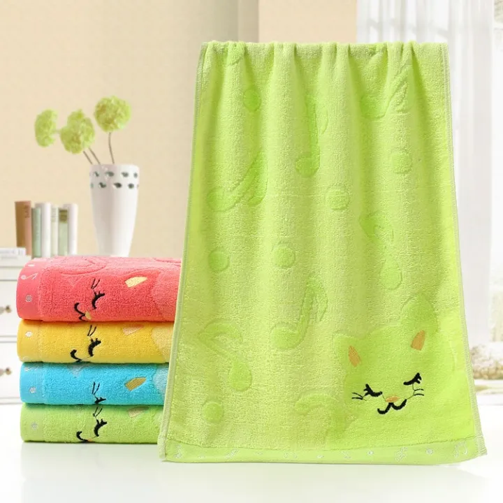 %EF%BC%88New%EF%BC%8925*50cm%20Children%20Towel%20Comfortable%20Bamboo%20Fiber%20uper%20oft%20Kid%20Cute%20Kitten%20trong%20Water%20Aborbing%20High%20End%20Towel%20High%20Quality%20-%20Image%207