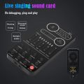 4 Kinds Mini Portable Multiple Audio Effect Voice Changer Bluetooth-Compatible Live Sound Changing Card for Phone Tablet Speaker.