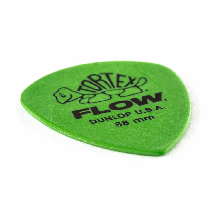Dunlop%20Tortex%20Flow%20Guitar%20Picks%20-%20.88%20mm%20Green-%201%20Pcs%20-%20Image%204