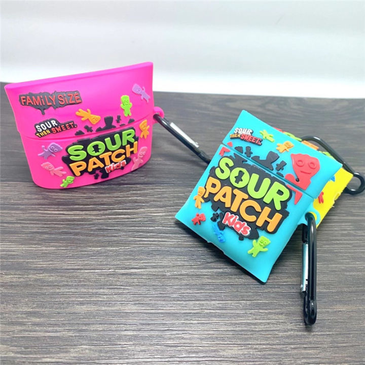 For Pro Case Sour Patch Soft Candy Food Case For Pro Case Silicone Earphone Case For Pro 2nd Case