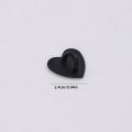 1/4Pcs Mini Self Adhesive Metal Heart Phone Charm Holder Case Finger Ring Stand Hook Cute Buckle Charms Clasp for Samsung iPhone. 