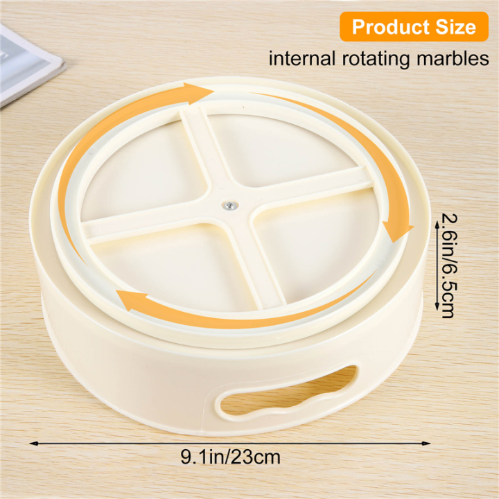 Rotating%20Tray%20Turntable%20Kitchen%20Storage%20Containers%20for%20Spice%20Jar%20Food%20Snack%20Tray%20Non%20Slip%20Dried%20Storage%20Plate,%20White%20-%20Image%207