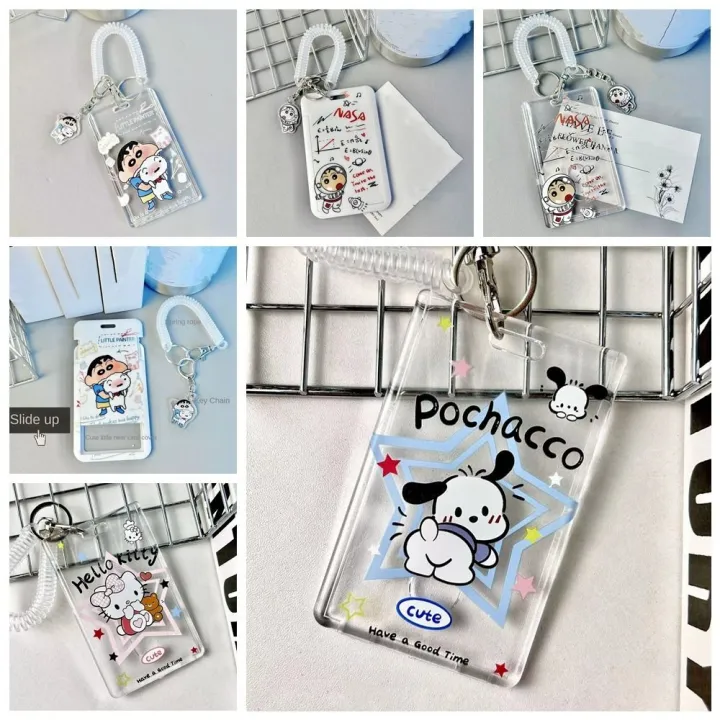 Cute%20Key%20Chain%20Transparent%20Card%20Sleeve%20ID%20Card%20Cover%20Crayon%20Shin-chan%20Cartoon%20Card%20Case%20Protective%20Case%20Kt%20Cat%20Bus%20Card%20Holder%20Student%20-%20Image%202