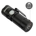 Alonefire X30 Rechargeable Mini Led Flashlight 16340 battery Usb Powered Flash Light Pocket Torch Lamp XPG Wick Flashlights. 