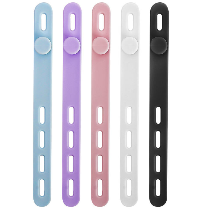 5%20Pcs/%20Set%20Portable%204%20Holes%20Adjustable%20Silicone%20Wire%20Manager%20Ties%20Space%20Saving%20Data%20Cable%20Organizer%20Strap%20Computer%20Mouse%20Line%20Winder%20Tape%20-%20Image%209
