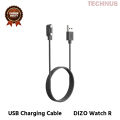 DIZO Watch R Realme TechLife Charging Cable 2 Pin High Quality USB Charger Cable USB Charging Cable Dock Bracelet Charger For DIZO Watch R Smart Watch. 