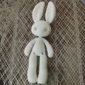 New 14.5cm Height 3D Printed Resin Rabbit Doll Pet Multi Joint Movable 1/12 Bjd Girl Dress Up Toy.