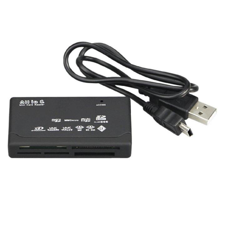 【Versatile】 Memory Card Reader Mini 26-IN-1 USB High Speed CF xD SD ...