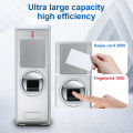 IP65 Waterproof RFID 125khz Biometrics Fingerprint Access Controler 2000 card User 1000 Finger Door Access Control Reader Opener.