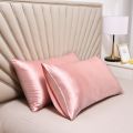 Pillowcase 100% Silk Pillow Cover Silky Satin Hair Beauty Pillow case Comfortable Pillow Case Home Decor wholesale. 